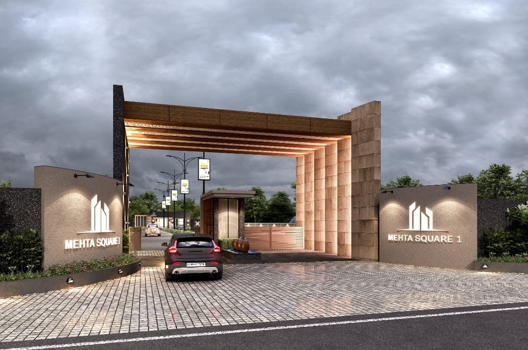 Mehta Square 1 entrance gate