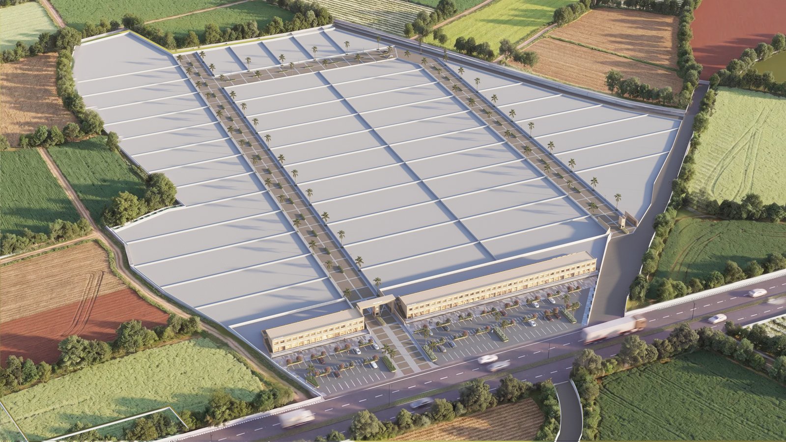 Mehta Square Commercial & Industrial Park aerial layout